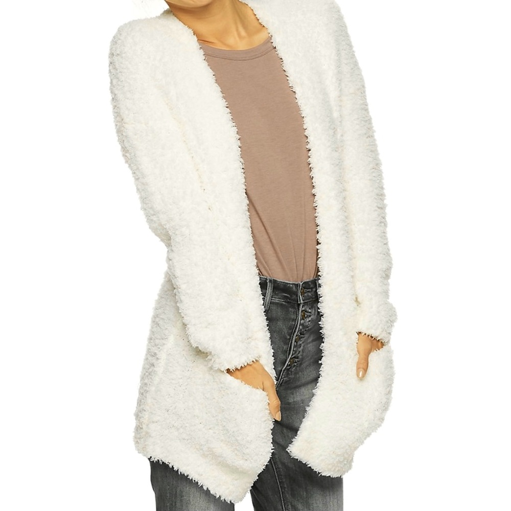 Oversize Boucle Cardigan